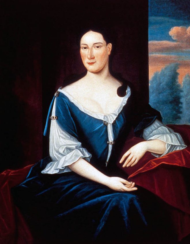 Bilhah Abigail Levy Franks (c. 1696-1756), daughter of German-Jewish merchant, Moses Levy, is another example of the assimilative nature of New York's Dutch culture. The Levy family moved to New York City from London, and in 1712 Abigail married successful New York Jewish merchant Jacob Franks. The Levy and Franks families became among the prominent mercantile families of colonial New York.